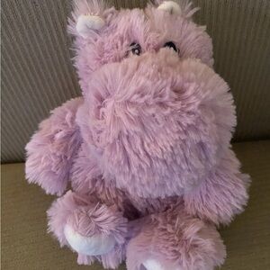 Warmies Purple Plush Hippo Toy